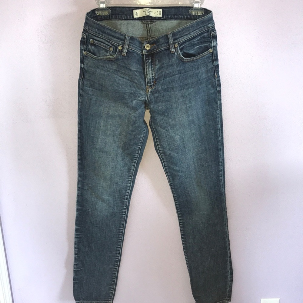 A&F “ Perfect Stretch” jeans, size 8 long